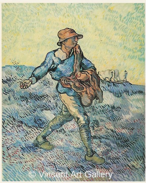 JH1837, The Sower, (after Millet)